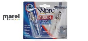 2 PZ Lampadina per Cappa Aspirante Lampada Trasparente Incandescenza E14 40 WATT 484000000985