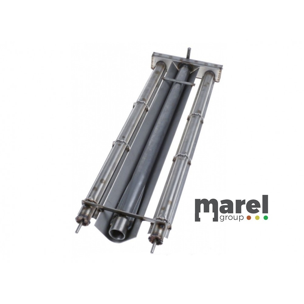 BRUCIATORE 635x200 mm IN ACCIAIO INOX