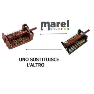 COMMUTATORE 4+0 POSIZIONI 8+8 CONTATTI