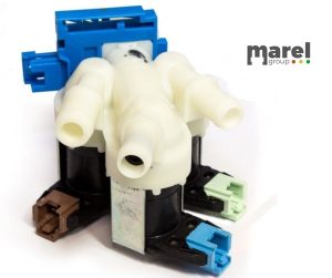 ELETTROVALVOLA LAVATRICE ELETTROLUX AEG 3 VIE CON CONTALITRI