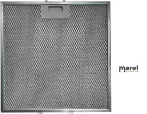 Filtro Metallico Antigrasso per Cappa Aspirante, Compatibile con Elica Whirlpool Ariston, Dimensioni: 320x320X9mm 30302016