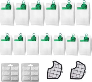 Kit 12 Sacchetti + 2 Filtri + 12 Profumi per Folletto VK 140 / VK 150