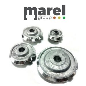KIT 4 BRUCIATORI CON FORO TERMOCOPPIA ARISTON INDESIT