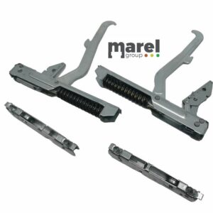KIT CERNIERE + PORTARULLI PER FORNO ARISTON INDESIT