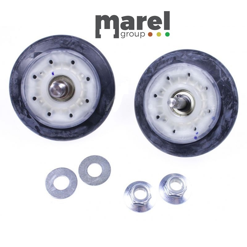 KIT RUOTA PULEGGIA 2PZ ASCIUGATRICE LG ORIGINALE