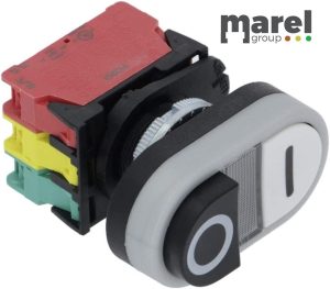 PULSANTIERA O-I BIANCO-NERO 16A 250V