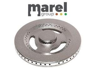 SPARTIFIAMMA TRIPLA CORONA D 124 MM - MARCA: SMEG