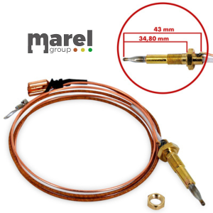 TERMOCOPPIA TC M6x0.75 L600 CON FASTON