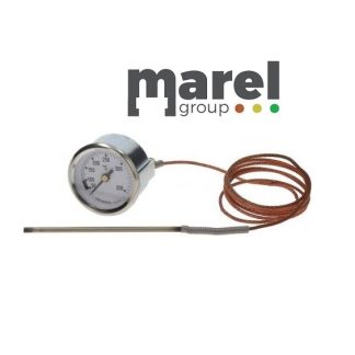 TERMOMETRO BIANCO ø 52 mm 50-350 GRADI C