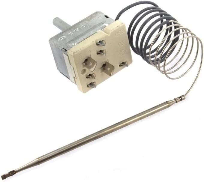 TERMOSTATO 2 CONTATTI 250°C AISTON A SONDA CORTA